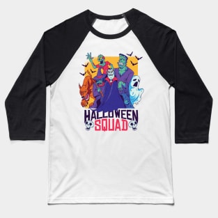 Halloween Squad Baseball T-Shirt